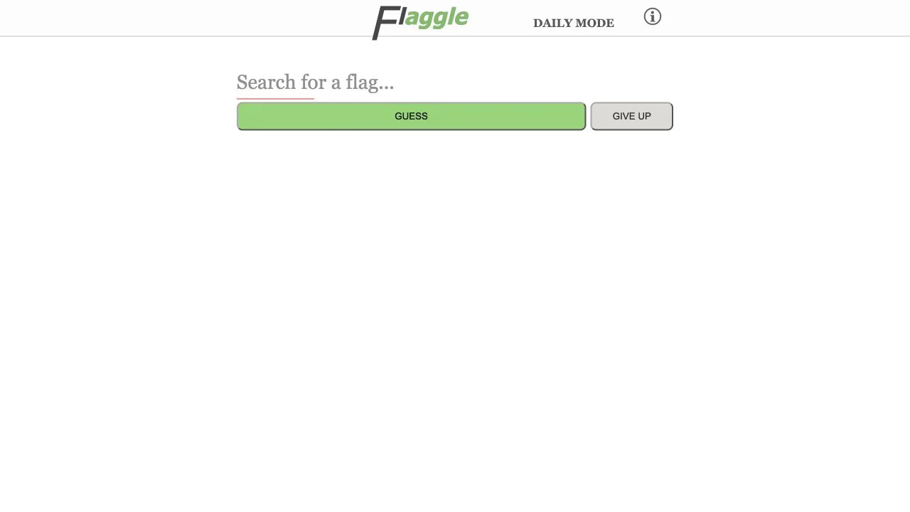 Flaggle — flag-comparison puzzle and country guess controls
