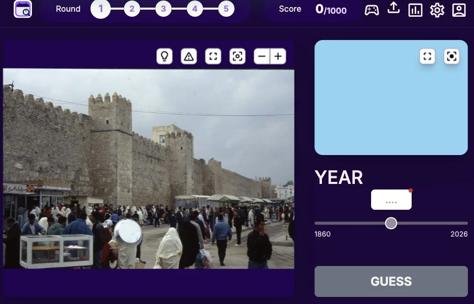 WhenTaken — daily photograph and year controls